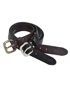 Ceinture en Cuir Marron 35mm Pinewood