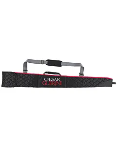 Fourreau LUXE Matelassé Noir/rouge 135 cm - Caesar Guérini