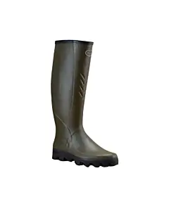 Bottes Cérès Le Chameau Doublées de Jersey Vert Chameau