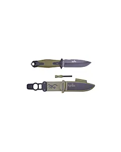 Couteau de Survie Browning Ignite Black Green