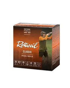 Cartouches de Chasse Rottweil Special Fiber Calibre 20