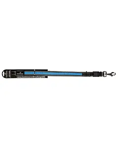 Laisse Lumineuse Num'Axes Rechargeable A Led Bleue