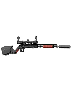 Pack Carabine Hera Arms H6 222 Rem. Noir + Optique + Silencieux